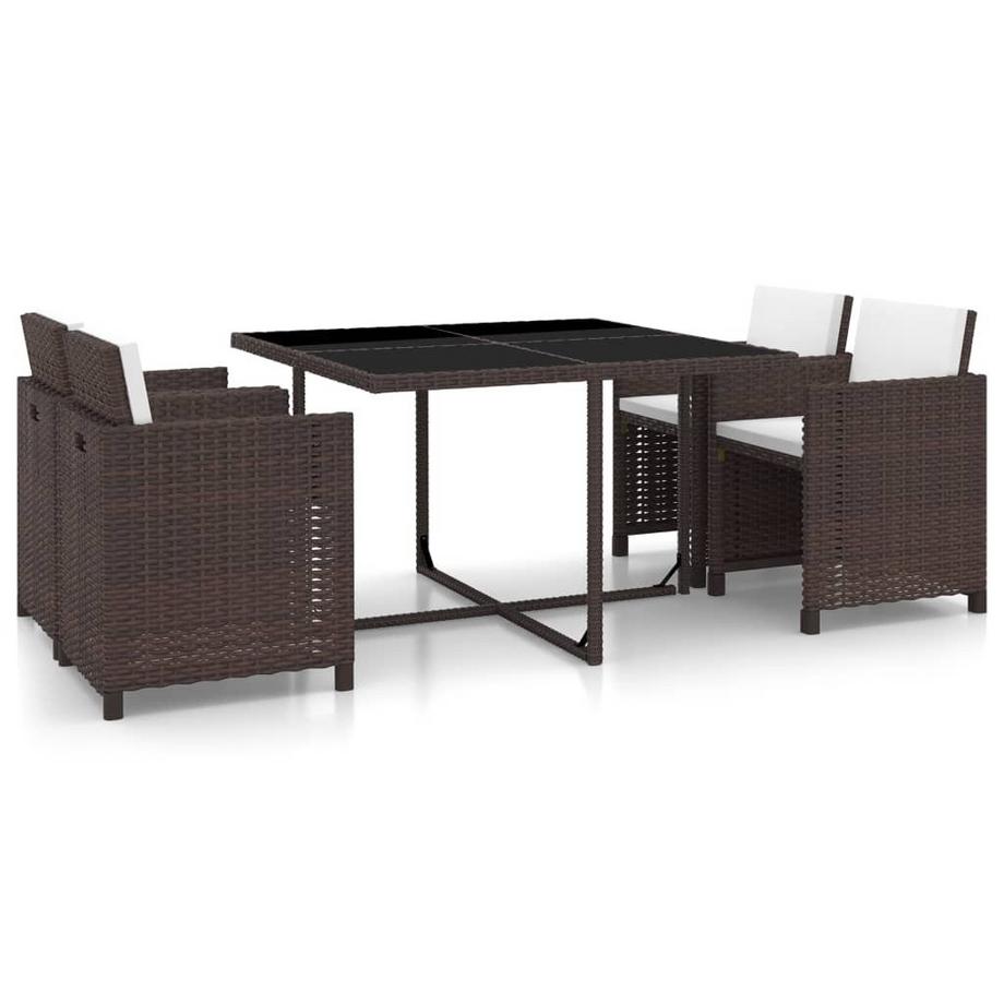 Gartenmöbel-set poly-rattan