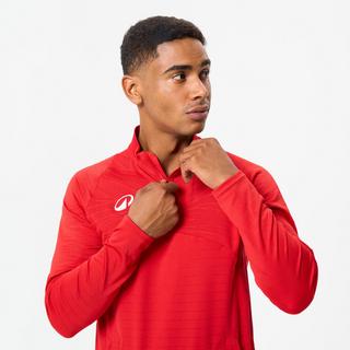 KIPSTA  Sweatshirt  Fussball halber Reissverschluss Polyester 