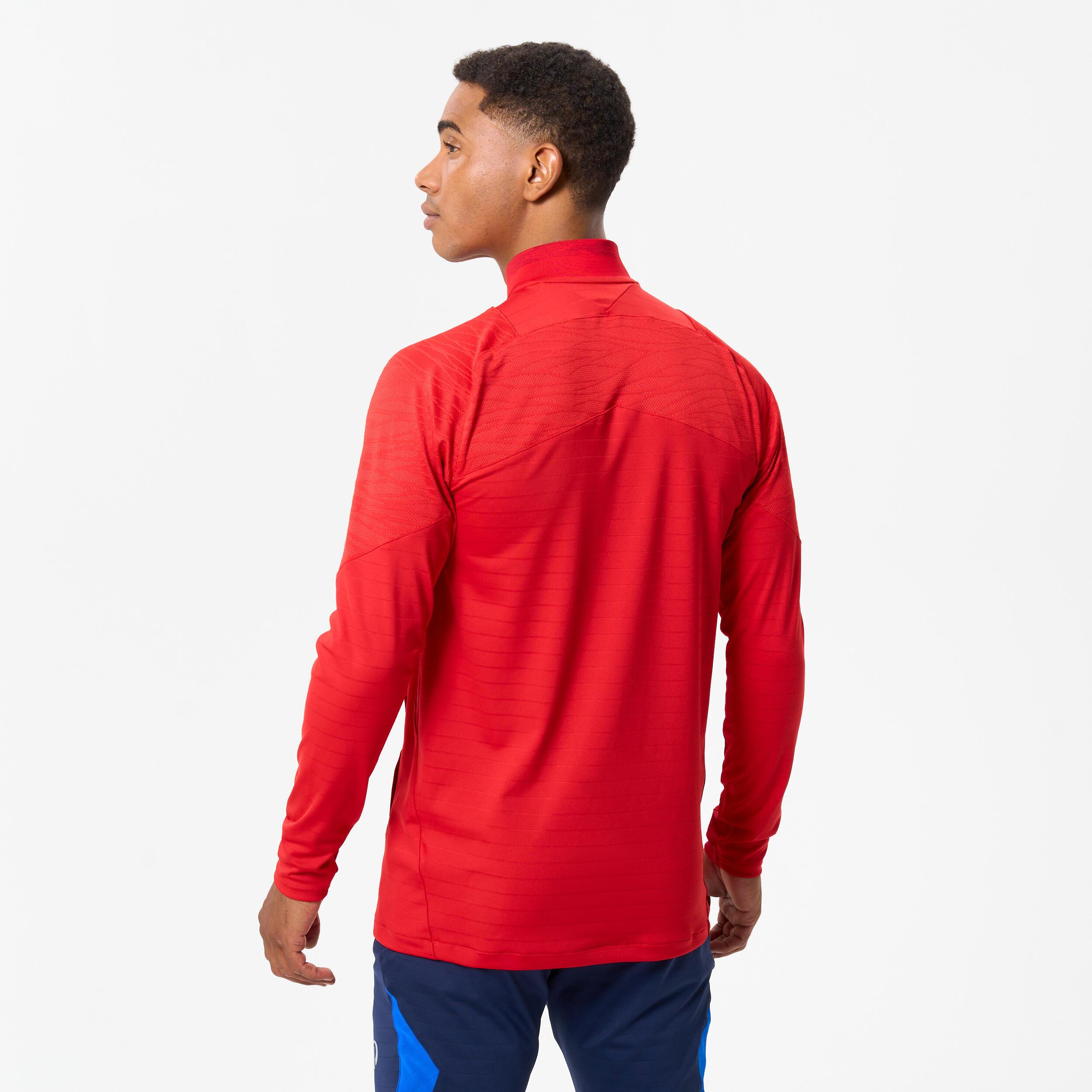 KIPSTA  Sweatshirt  Fussball halber Reissverschluss Polyester 