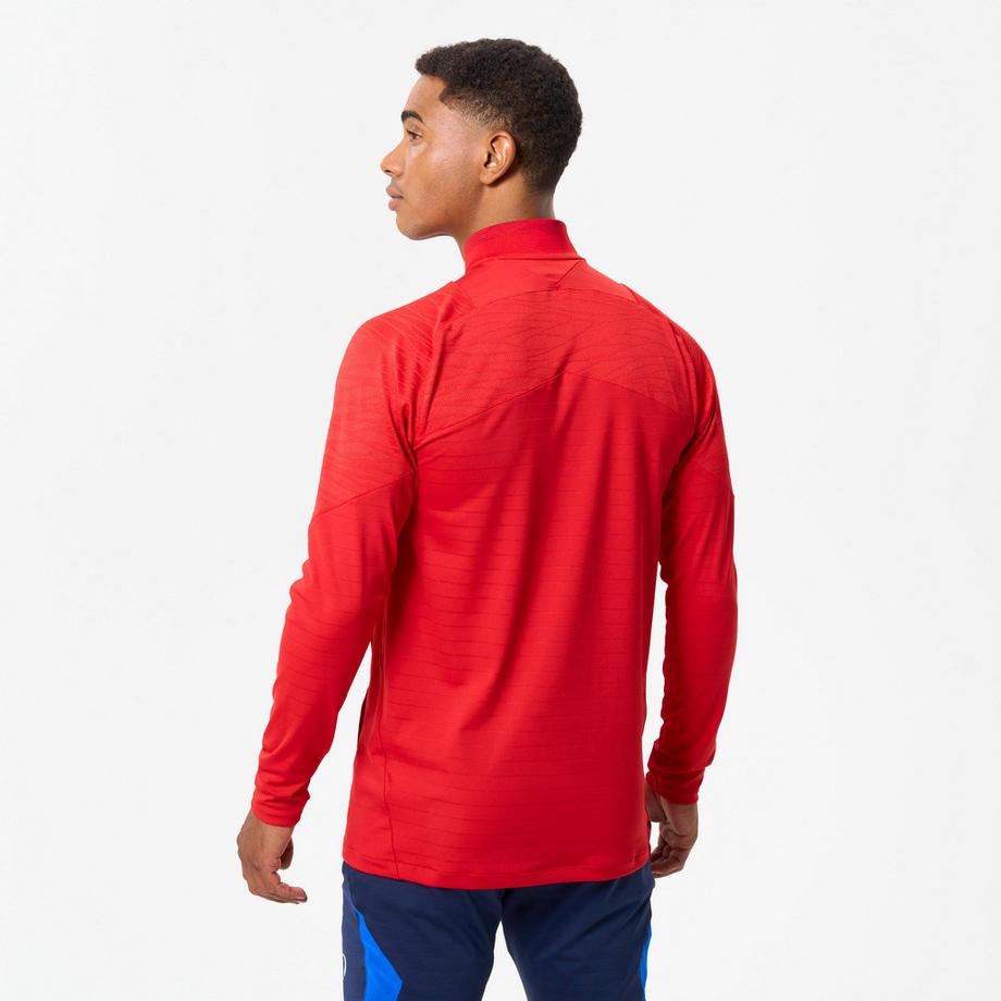 KIPSTA  Sweatshirt  Fussball halber Reissverschluss Polyester 