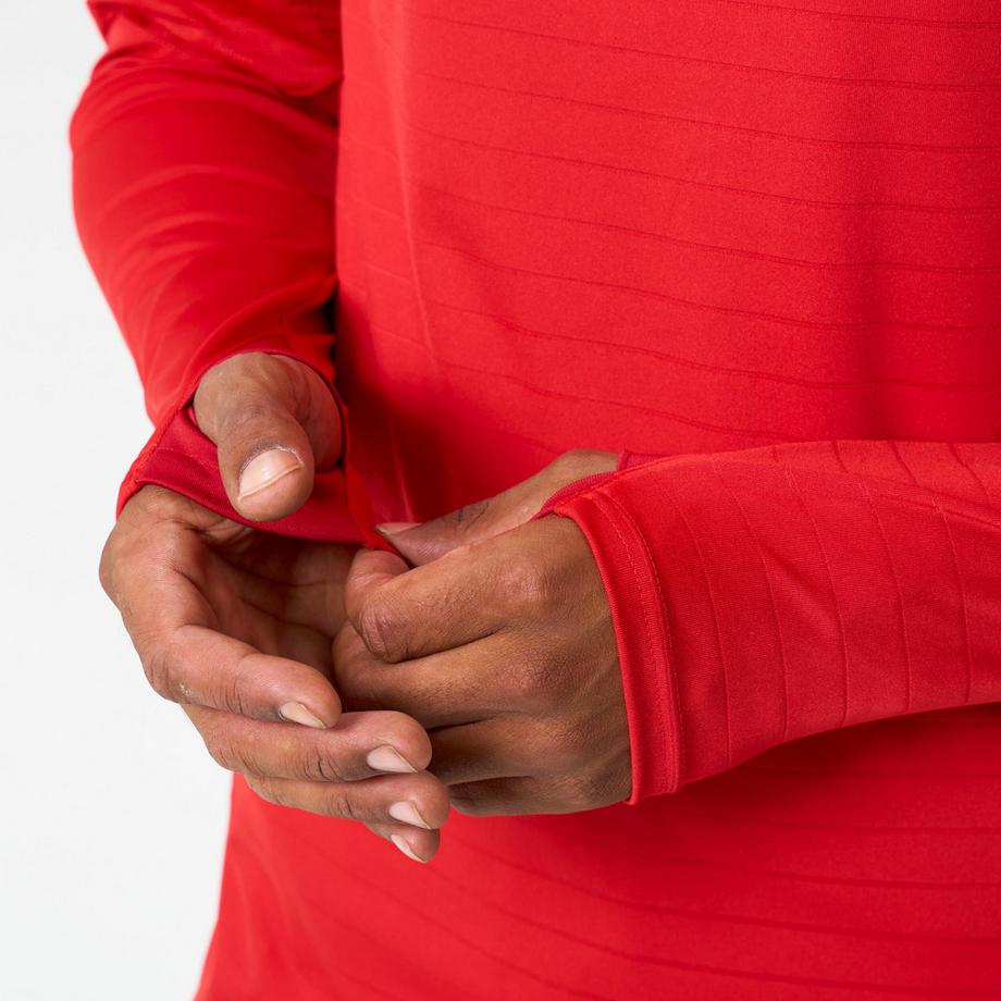 KIPSTA  Sweatshirt  Fussball halber Reissverschluss Polyester 