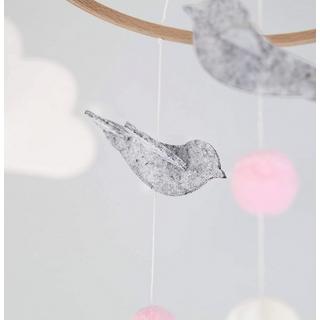 Activity-board  Carillon mobile pour bébé, cloche mobile pour lit de bébé en bois 