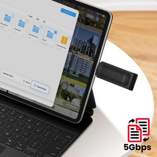 Kingston  Clé USB-C 3.2, Mémoire 64GB, Kingston 