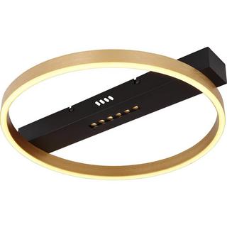 mutoni Plafoniera Rufy in metallo color oro nero a LED  