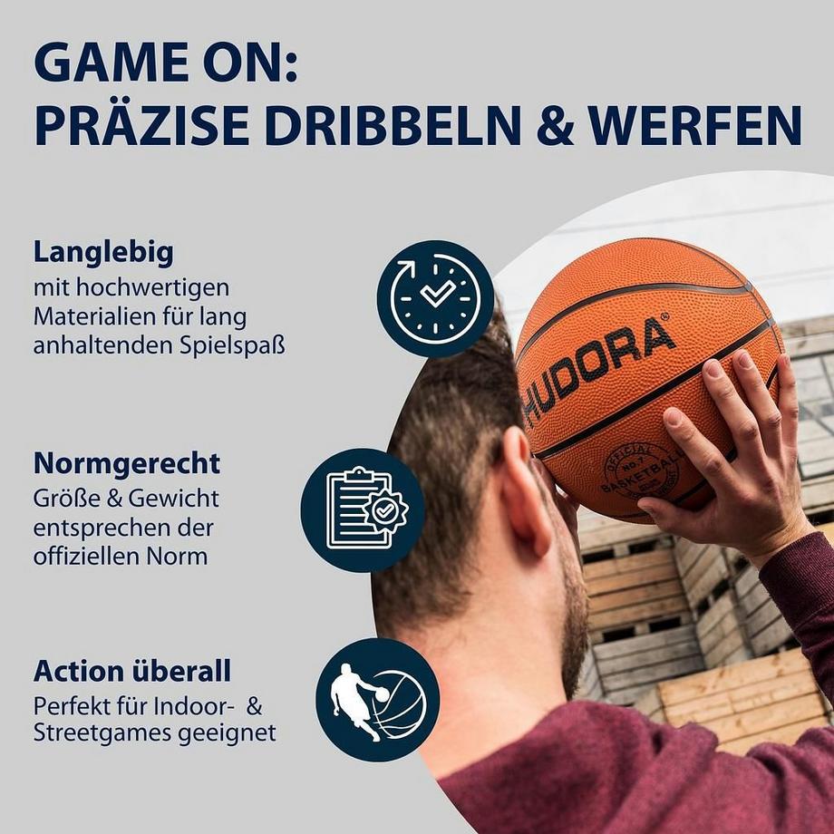 HUDORA  Basketball Grösse 7 