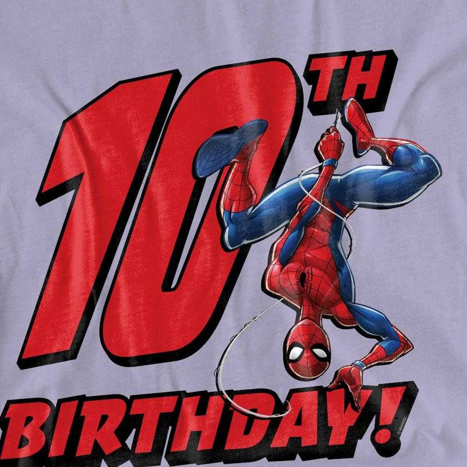 Spider-Man T-Shirt Graphique 10ème Anniversaire  