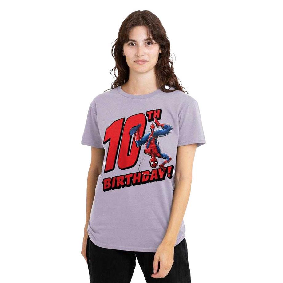 Spider-Man T-Shirt Graphique 10ème Anniversaire  