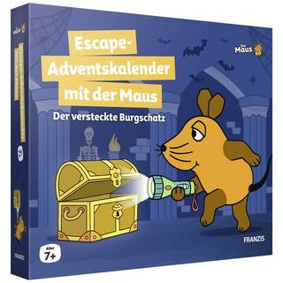 FRANZIS Jugend Escape Adventskalender mit der Maus - Der versteckte Burgschatz  