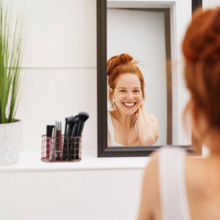 B2X Fusto della penna 2 scomparti oro rosa  