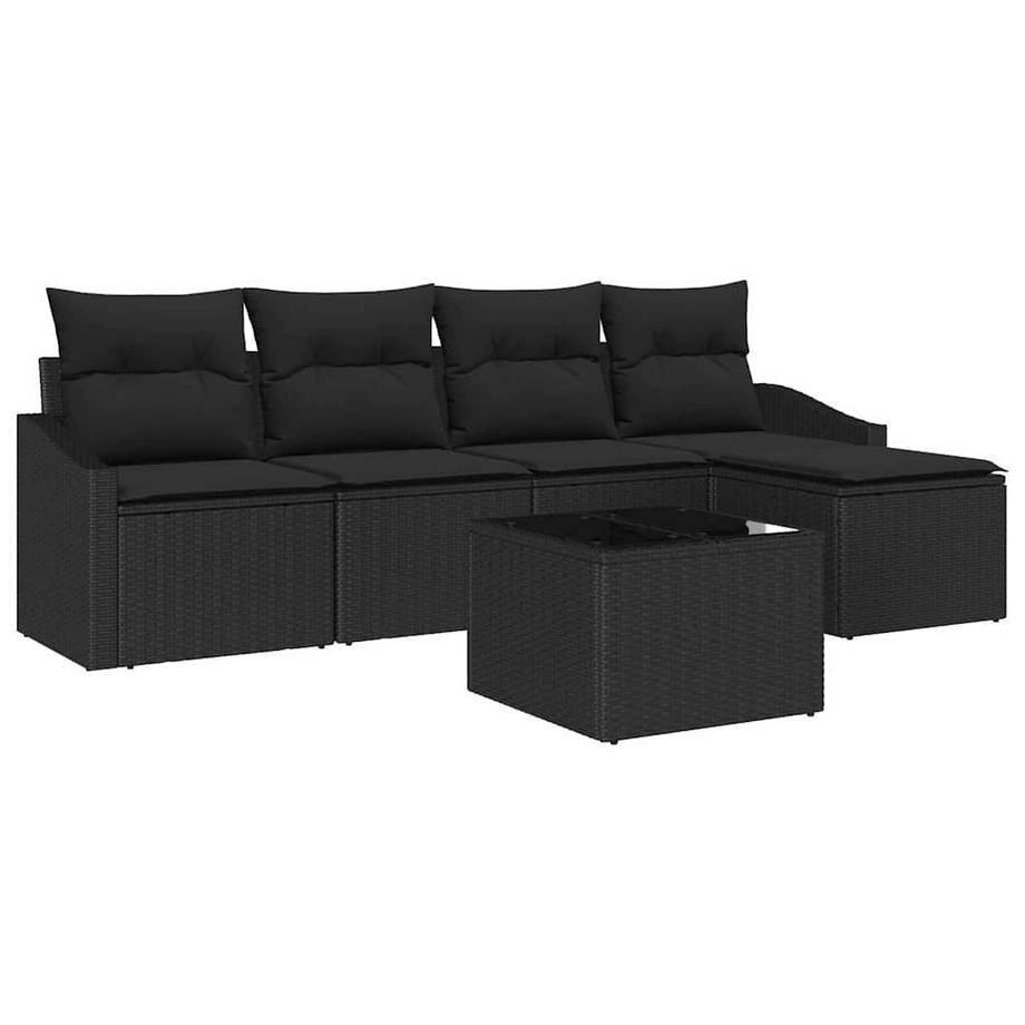 Canapé de jardin poly rattan