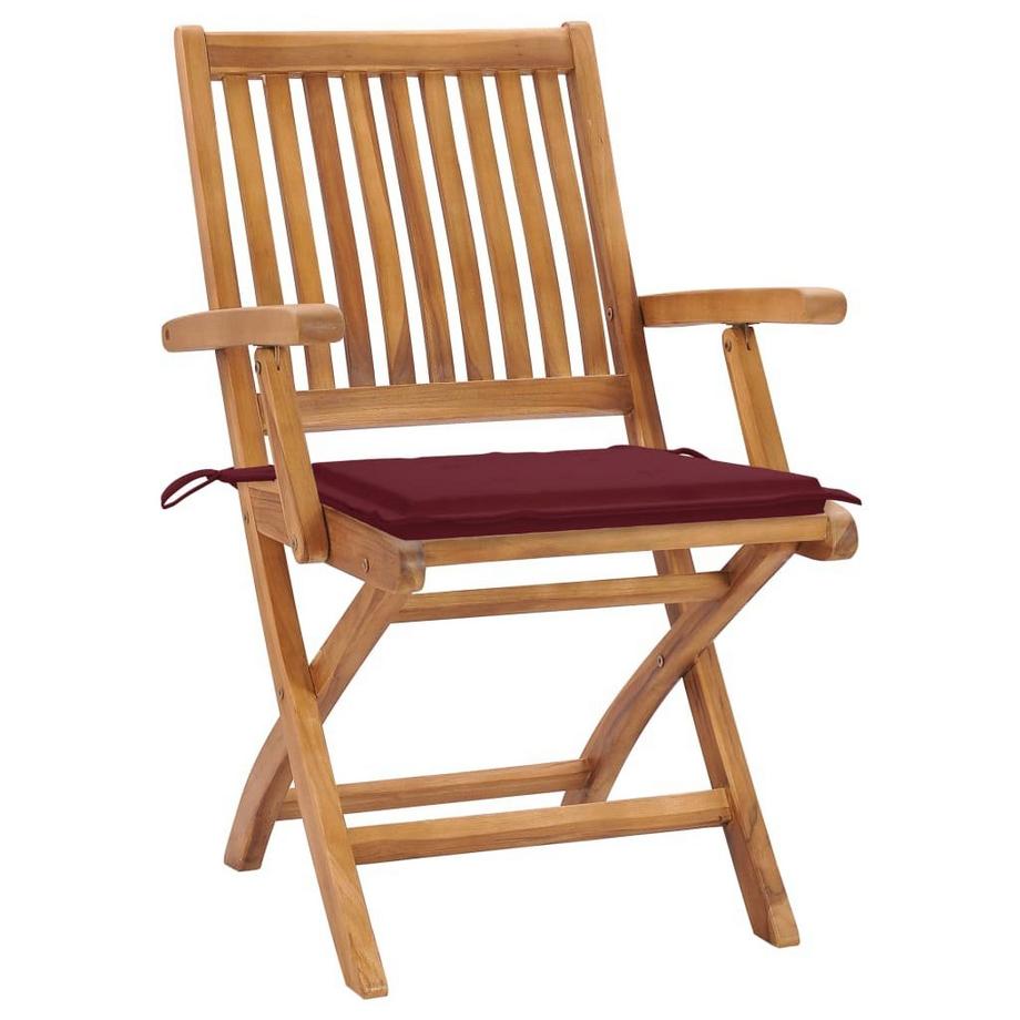 VidaXL Gartenstuhl teak  