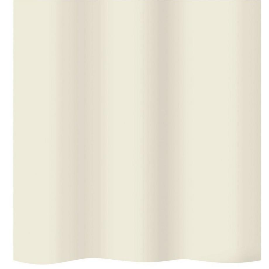diaqua Rideau de douche textile Basic - beige claire  