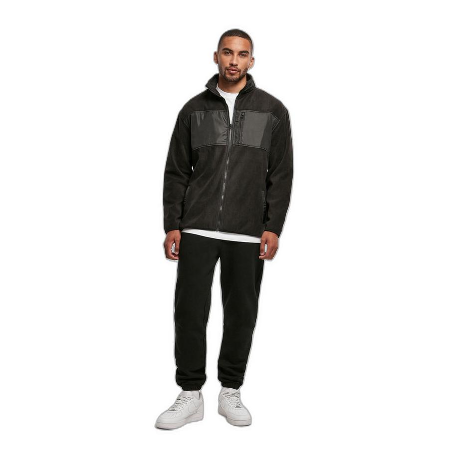 URBAN CLASSICS Fleece Patched Micro Jacke  