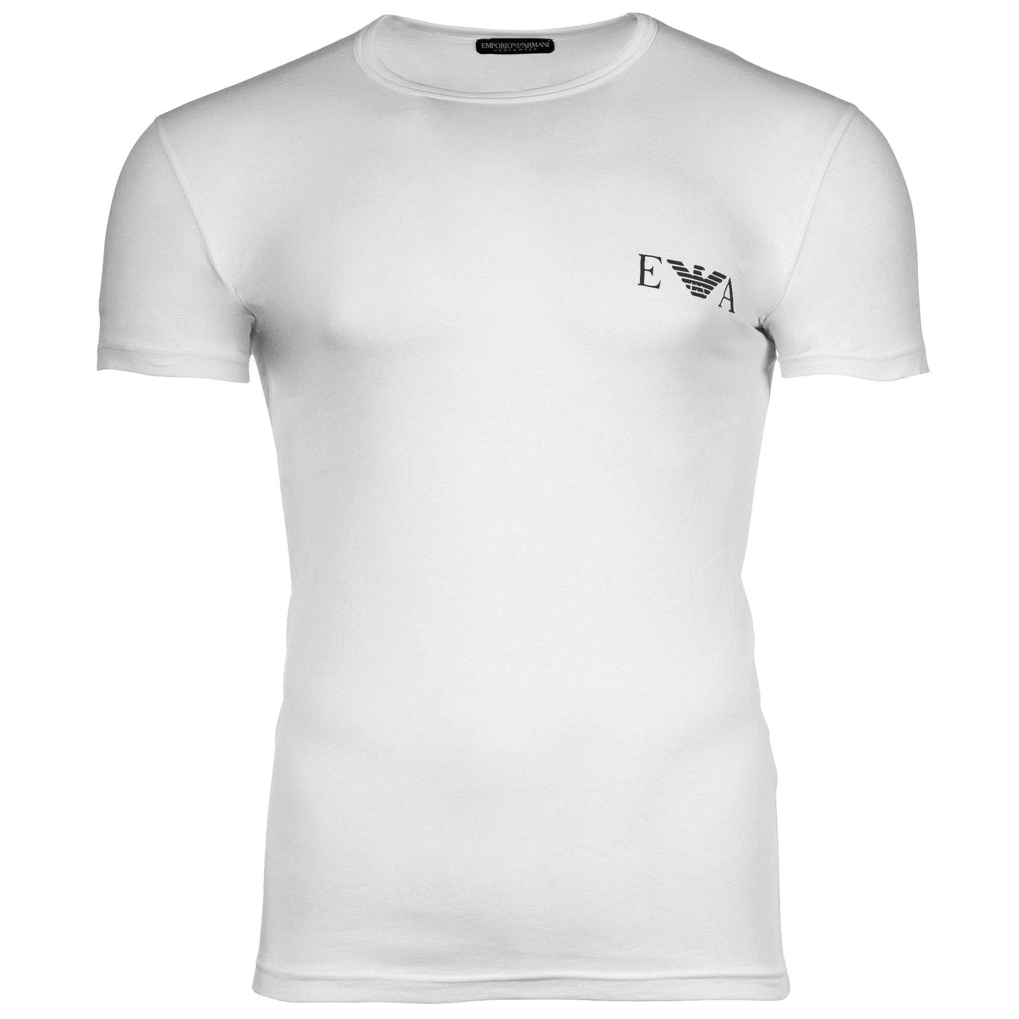 EMPORIO ARMANI Bold Monogram Figurbetontes T-Shirt 2er Pack  