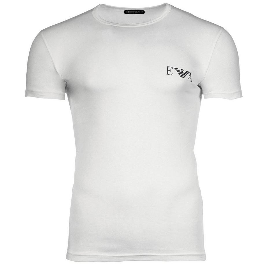 EMPORIO ARMANI Bold Monogram Figurbetontes T-Shirt 2er Pack  