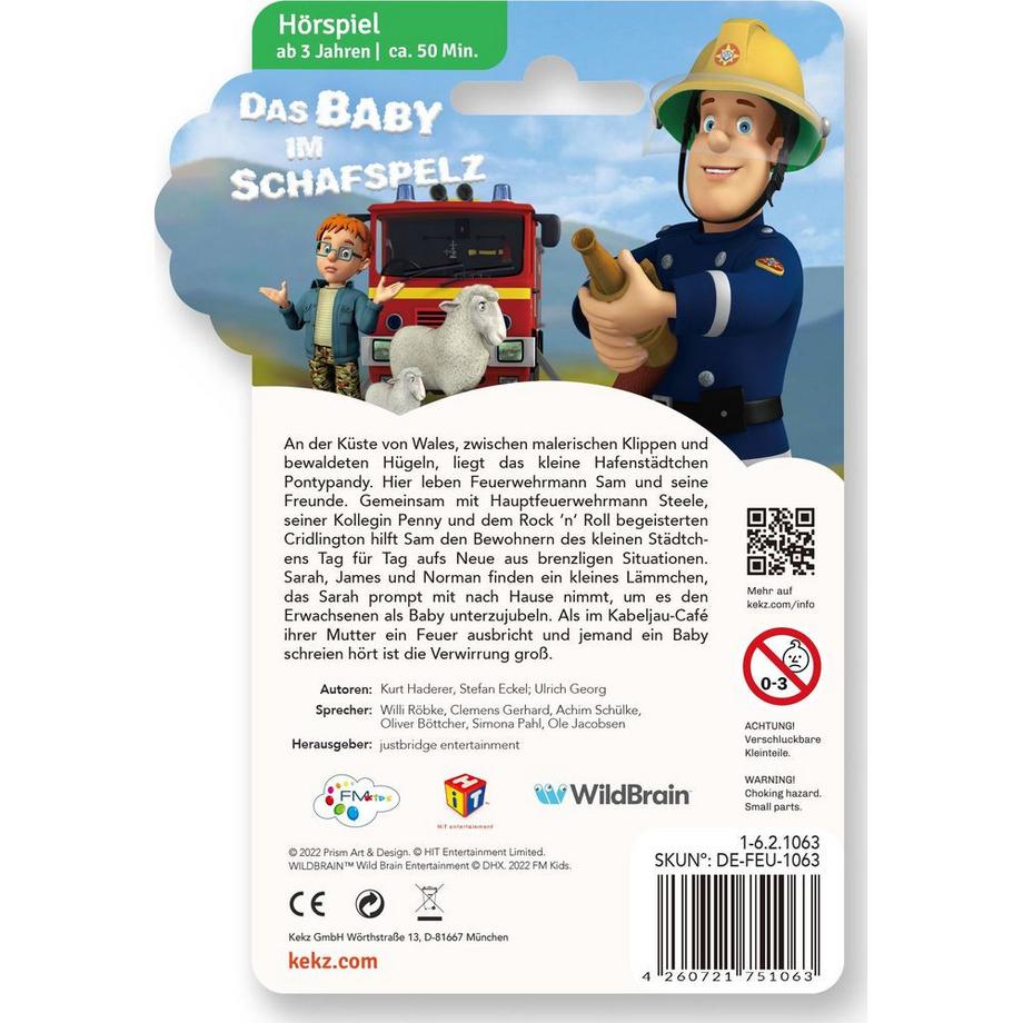 Kekz  Audiochip Feuerwehrmann Sam 