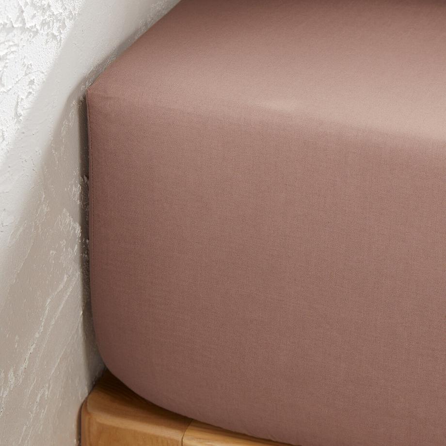 La Redoute Intérieurs Scenario Drap Housse Uni en Polycoton  