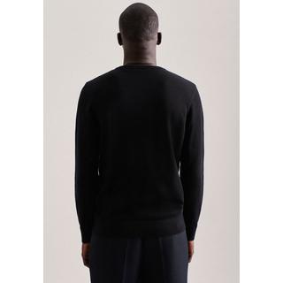 Seidensticker  Pullover Regular Fit Manche longue Uni 