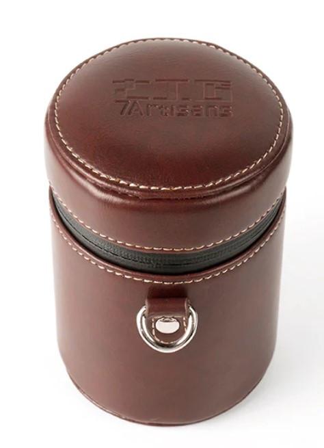 7ARTISANS  7Artisans Lens Case Marrone Flanella, Poliuretano Custodia a sacchetto 