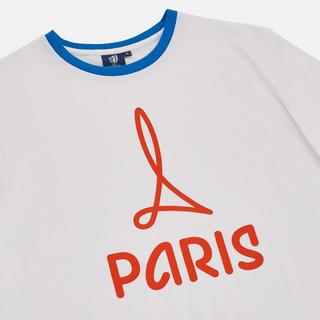 macron  t-shirt da bambino in policotone rwc francia 2023 paris 