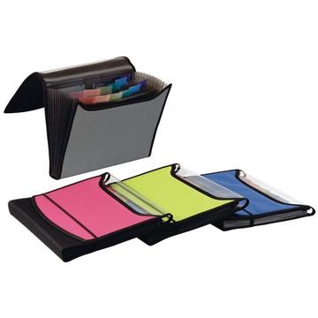 DUFCO Fächermappe SoftTouchNylon A4 51500.03823 schwarz