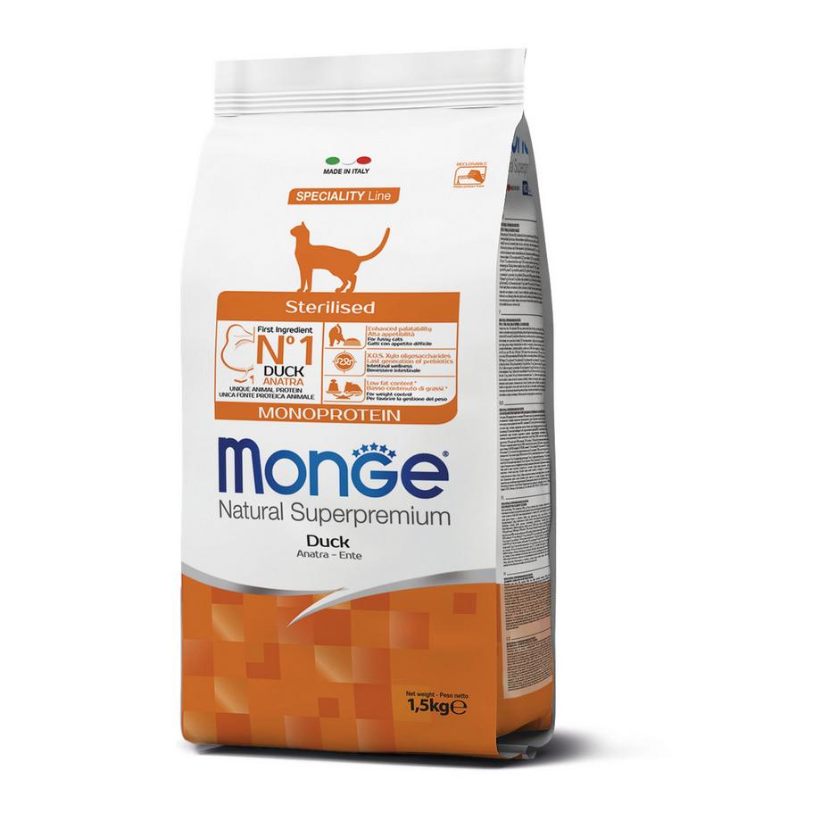 Monge  Anatra gatto monoproteica sterilizzata 