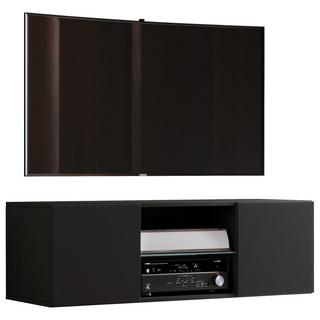 VCM TV Möbel | Wandboard | Lowboard hängend | Maße H. 40 x B. 95 oder 115 x T. 36 cm | Wandschrank - Jusa  