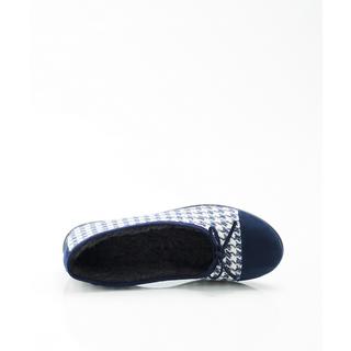 Damart  Ballerines motif pied de poule Thermolactyl. 