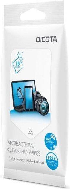 DICOTA  Antibacterial Surface Cleaning Wipes Pack 15 pieces 