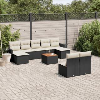 VidaXL Garten sofagarnitur poly-rattan  