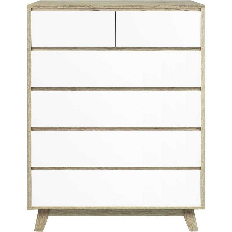 Kommode Morino weiss 80x118