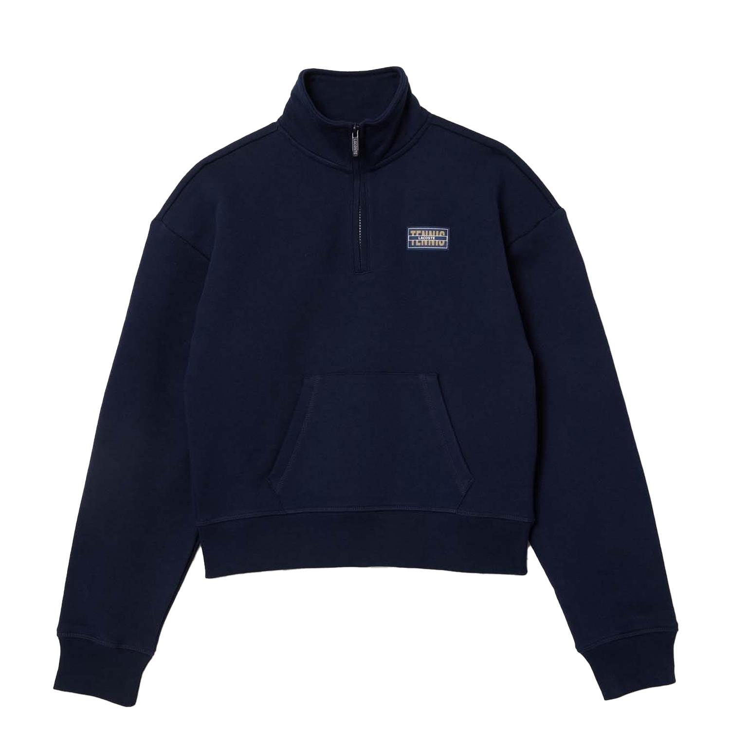 LACOSTE Kurzes Hochgeschlossenes Half Zip Sweatshirt  