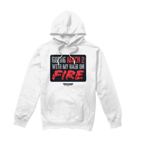 Top Gun Mach 2 Hair On Fire Sweat à capuche  