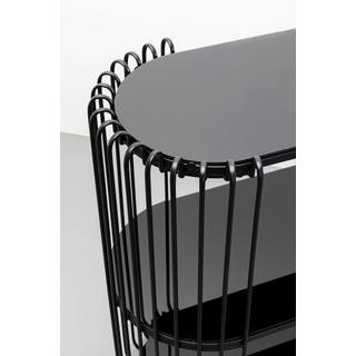 KARE Design Fil de console noir 81x78  