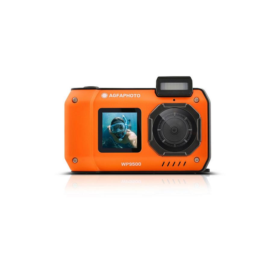 AGFAPHOTO Digitalkamera WP9500 CMOS WP 24MP Orange Full HD