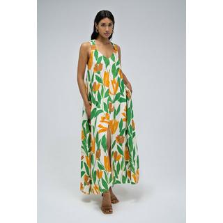 Salsa  Kleider Floral Print A-Line Dress 