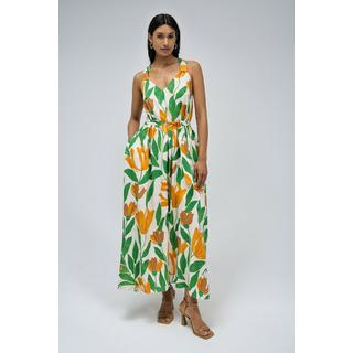 Salsa  Kleider Floral Print A-Line Dress 