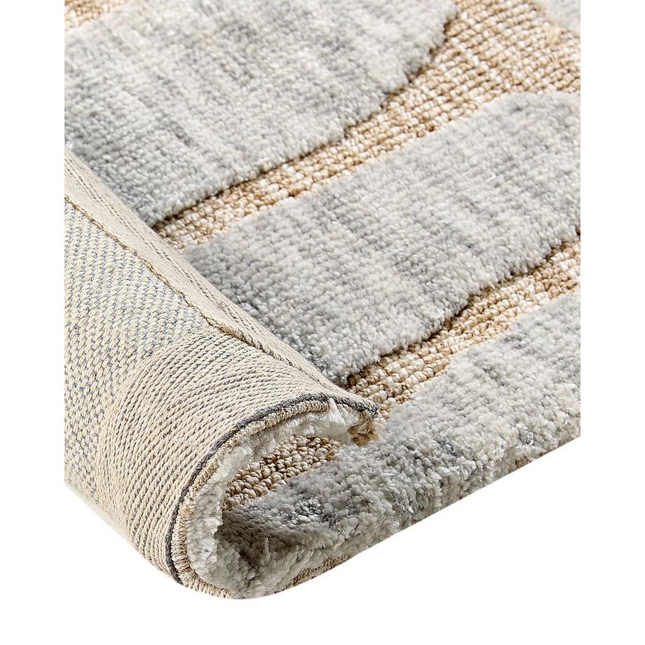 Beliani Tappeto en Lana Moderno MANDAI  