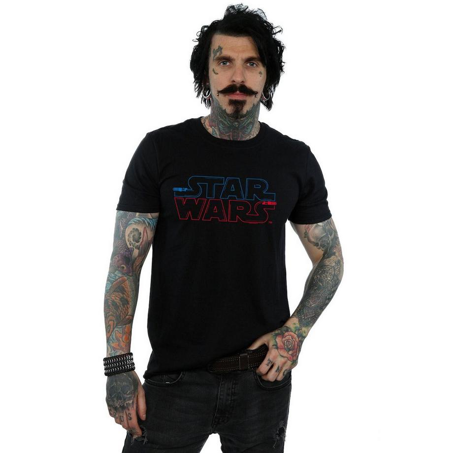 STAR WARS Star Wars Logo T-Shirt Stampata  