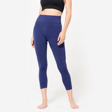 Leggings donna yoga vita alta 7/8 poliammide