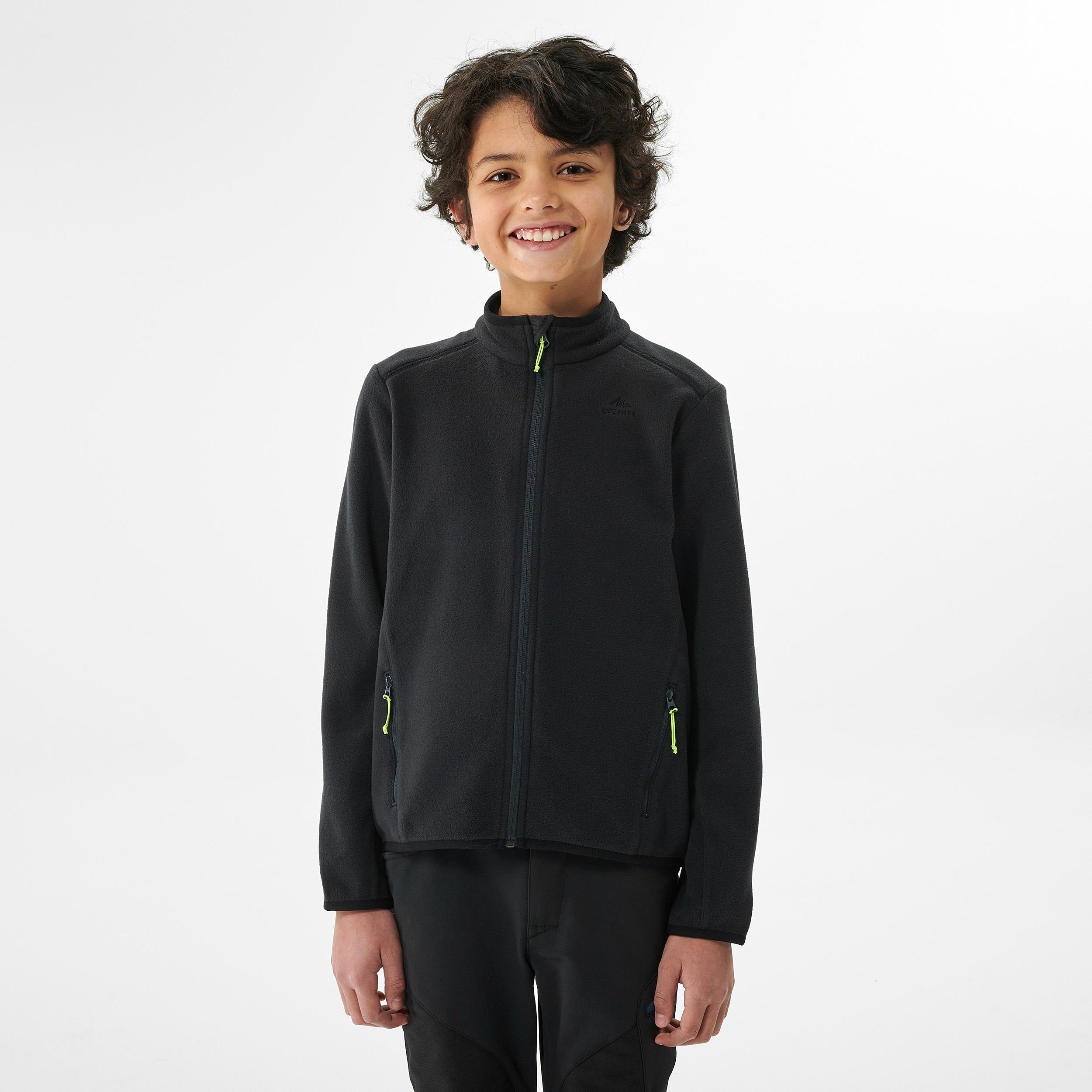 Veste polaire de randonnée - MH150 bleue marine - enfant 7-15 ans