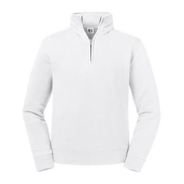 Authentic Sweatshirt mit kurzem Reißverschluss