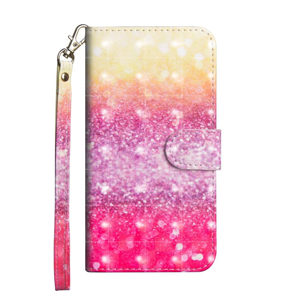 Cover-Discount  Xiaomi Mi Note 10 / 10 Pro - Etui Ledertasche Glitzer Effekt 