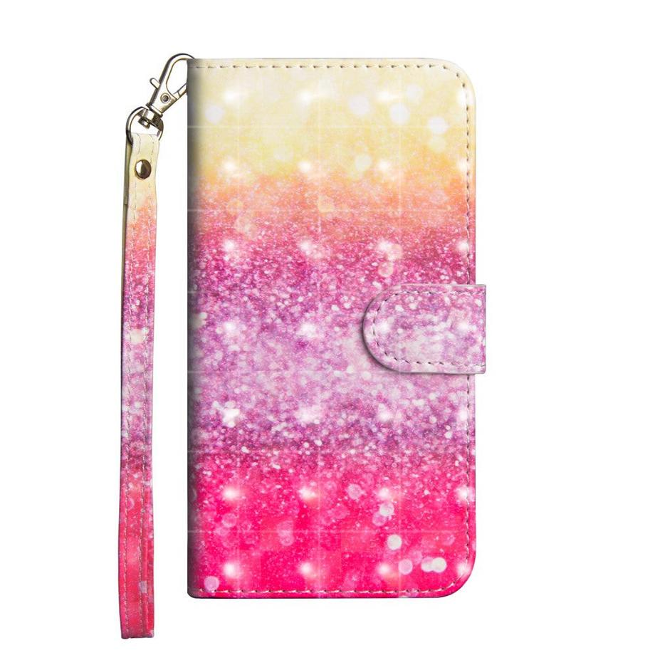 Xiaomi Mi Note 10 / 10 Pro - Etui papillons effet paillettes bleu