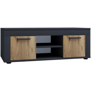 VCM Meuble TV en bois Lowboard Meuble TV Table Console Table TV Largeur 102 cm Usilo L  