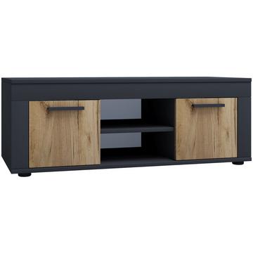 Holz TV Lowboard Möbel Fernsehschrank Tisch Konsole Fernsehtisch Breite 102 cm Usilo L