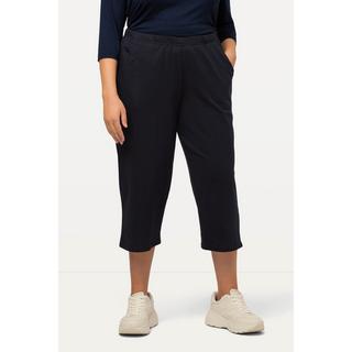 Ulla Popken Pantaloni Jogging 7/8 Gamba Dritta Vita Elastica  