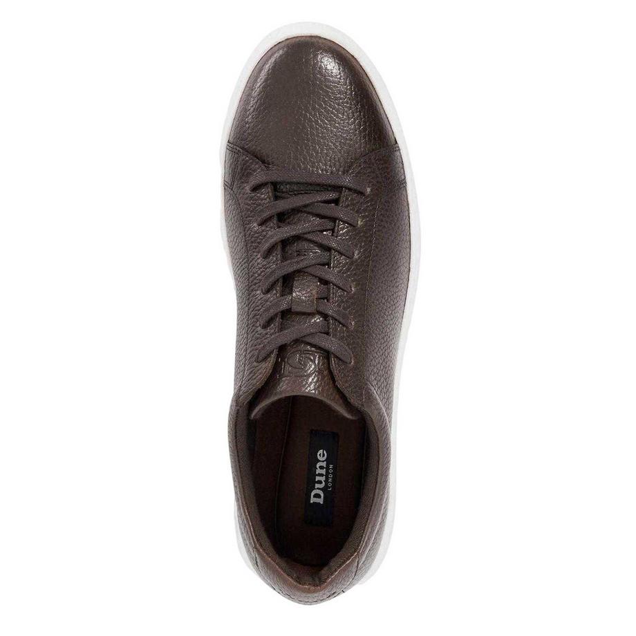 Dune London Baskets Tais en Cuir Bas  
