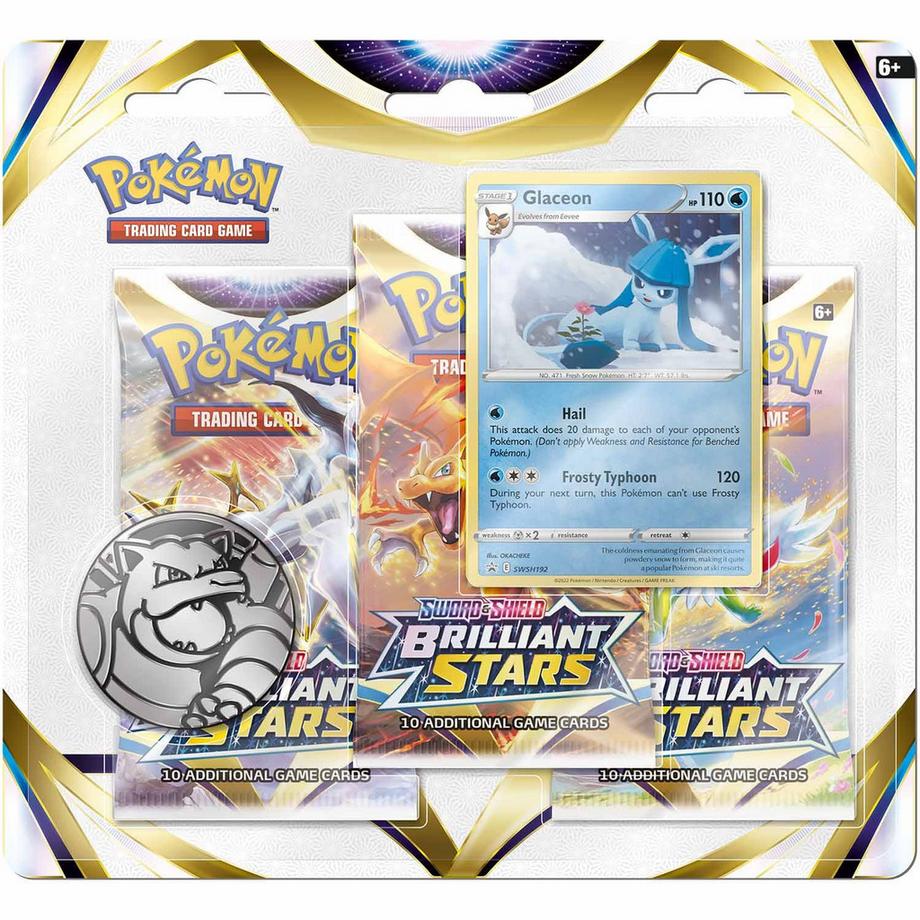 Sword & Shield Brilliant Stars Glaceon Collection Blister - EN