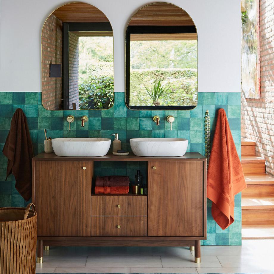 La Redoute Intérieurs Frottierhandtuch aus ägyptischer Baumwolle 600g/m2  